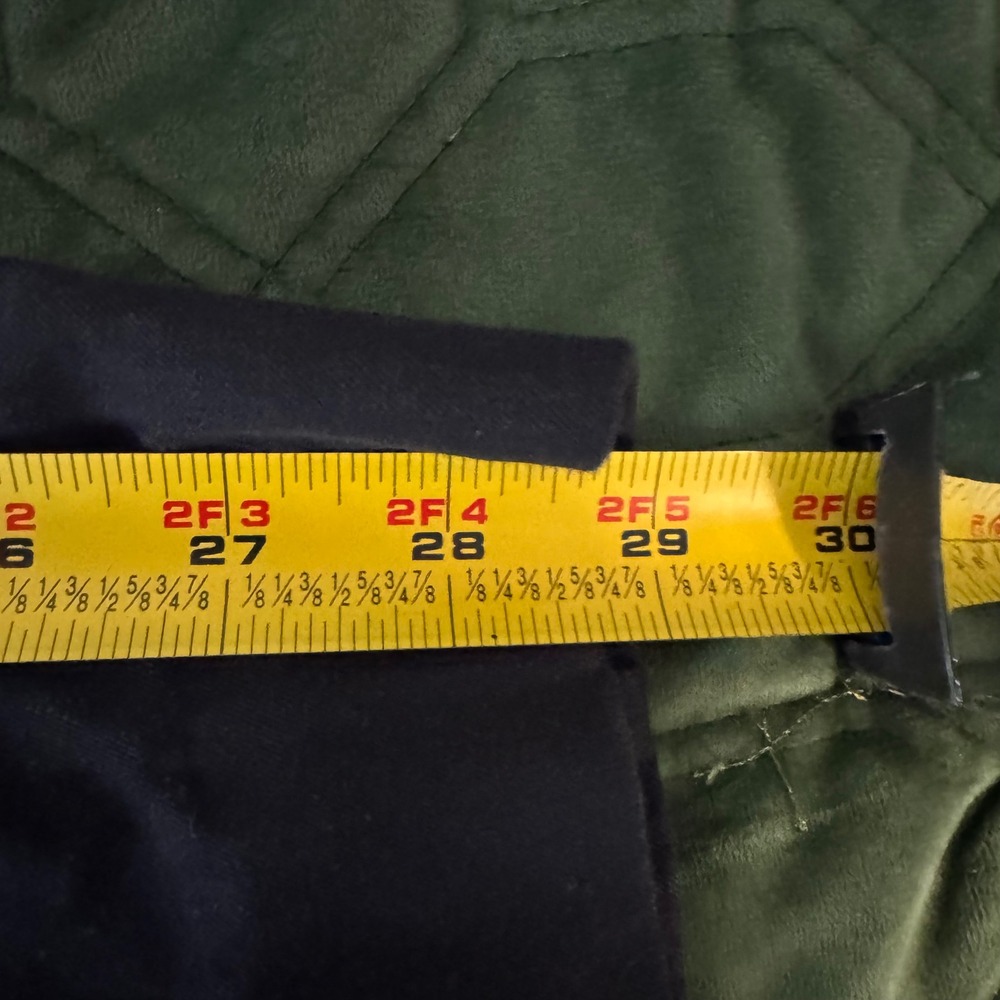 EVERLANE Women Black Side Zip Stretch‎ Cotton Trousers Pants Size 8 Career - Picture 9 of 9